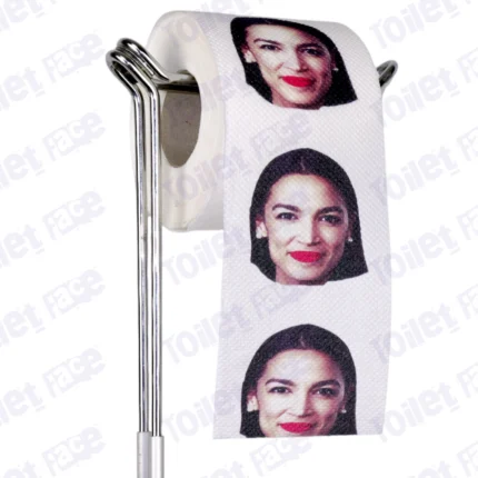 Alexandria Ocasio-Cortez Novelty Toilet Paper