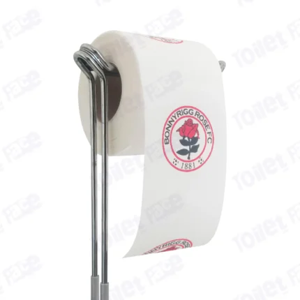 Bonnyrigg Rose Football Club Novelty Toilet Paper