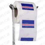 Cape Verde Flag Novelty Toilet Paper