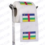 Central African Republic Flag Novelty Toilet Paper