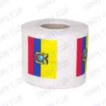 Ecuador Flag Novelty Toilet Paper - Image 2