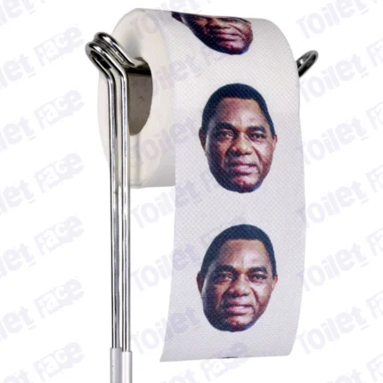 Hakainde Hichilema Novelty Toilet Paper