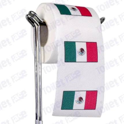 Mexico Flag Novelty Toilet Paper