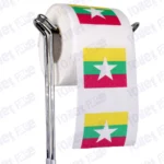 Myanmar Flag Novelty Toilet Paper