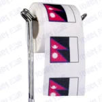 Nepal Flag Novelty Toilet Paper