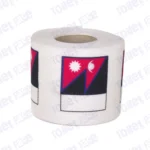 Nepal Flag Novelty Toilet Paper - Image 2