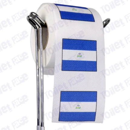 Nicaragua Flag Novelty Toilet Paper