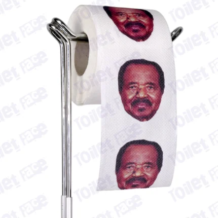 Paul Biya Novelty Toilet Paper
