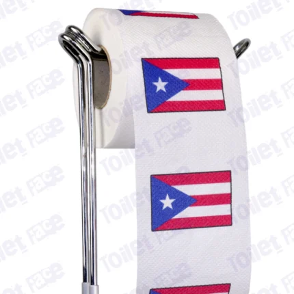 Puerto Rico Flag Novelty Toilet Paper