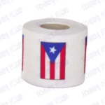 Puerto Rico Flag Novelty Toilet Paper - Image 2