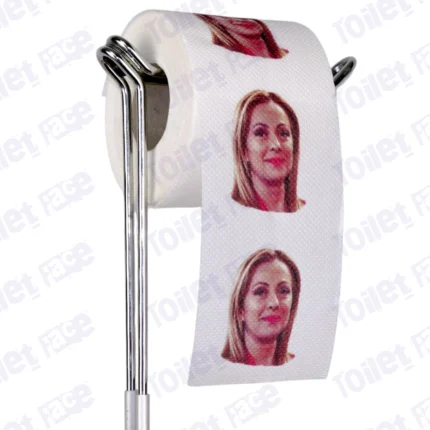 Giorgia Meloni Novelty Toilet Paper